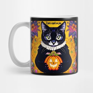 I Put A Spell On You Black Cat Mug